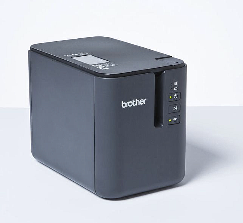Brother P-touch P950NW PC-Beschriftungsgerät – LAN/WLAN/USB, Für Etiketten Bis 36 Mm, 360x720 Dpi, Anthrazit